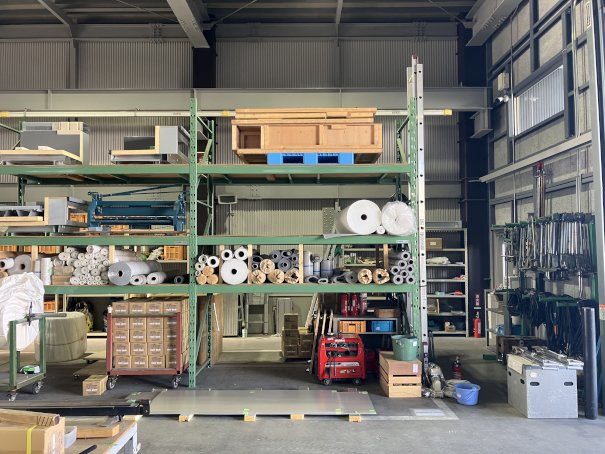 札幌支店材料倉庫